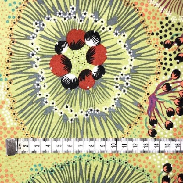 LIME BUSH PLUM Aborigines Stoff aus Australien